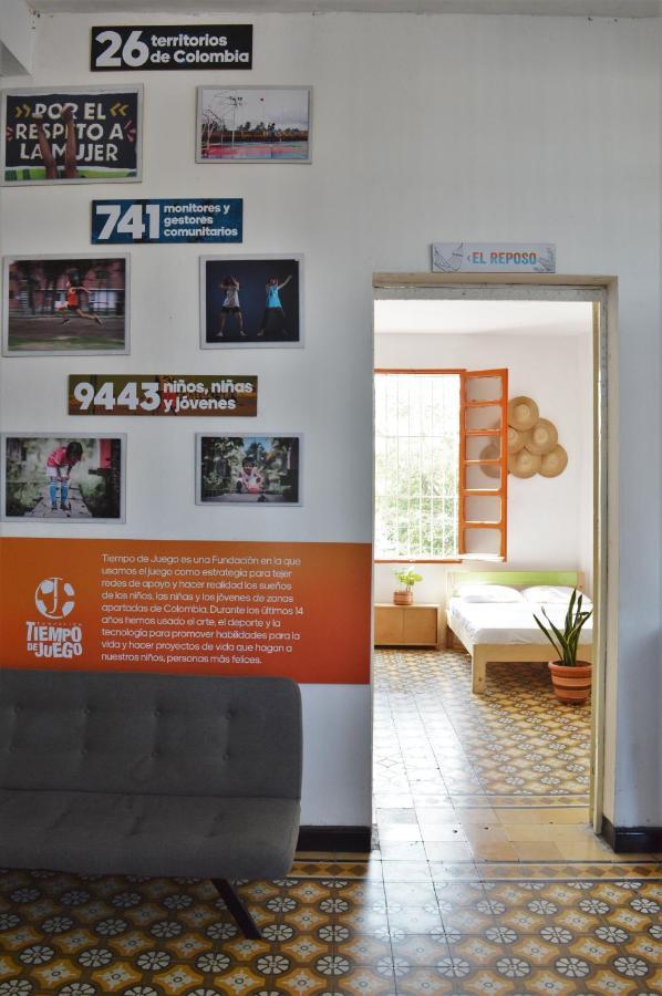 El Habitante Casa Cultural & Hostal Ciénaga Eksteriør billede