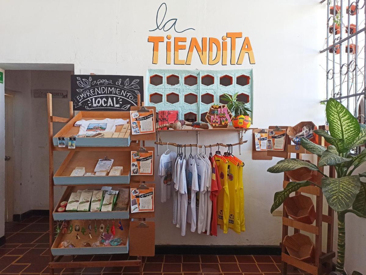 El Habitante Casa Cultural & Hostal Ciénaga Eksteriør billede
